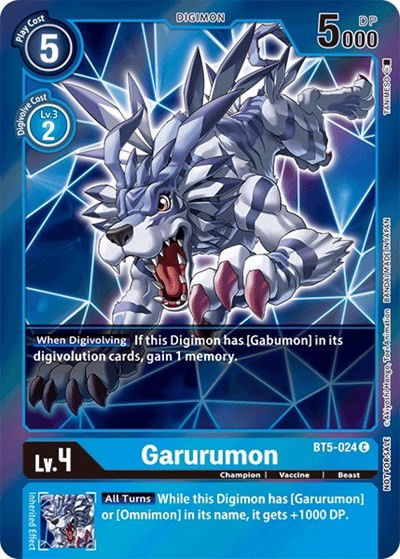 Garurumon Crop image Wallpaper