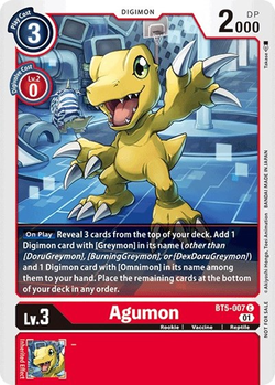 Agumon - BT5-007