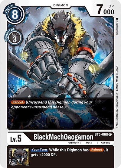 BlackMachGaogamon Full hd image