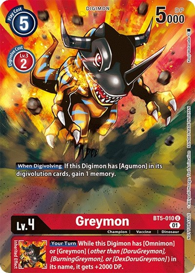 Greymon - BT5-010 Full hd image