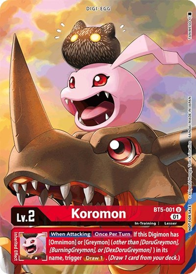 Koromon - BT5-001 Full hd image