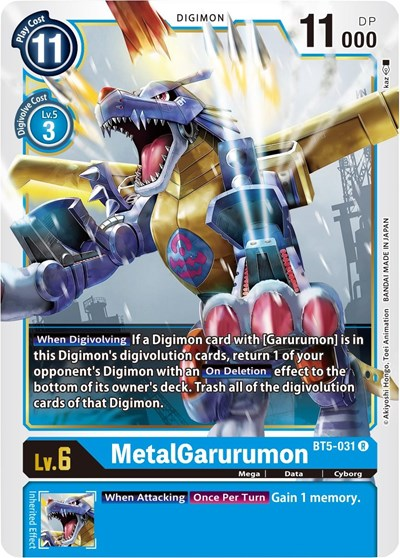 MetalGarurumon - BT5-031 Full hd image