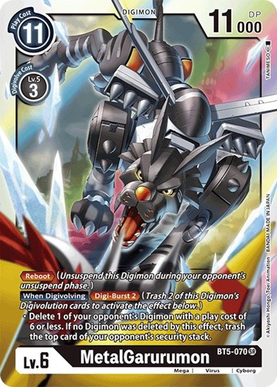 MetalGarurumon - BT5-070 Full hd image