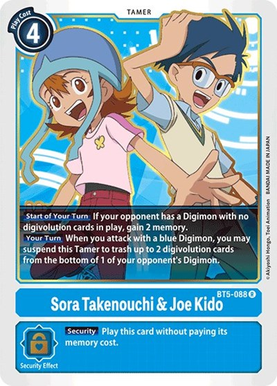 Sora Takenouchi & Joe Kido Full hd image