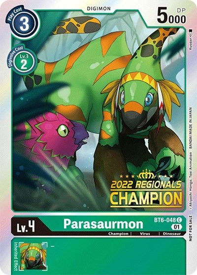 Parasaurmon Crop image Wallpaper