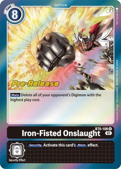 Iron-Fisted Onslaught Crop image Wallpaper