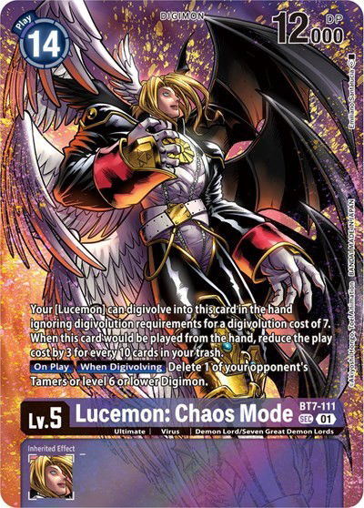 Lucemon: Chaos Mode Crop image Wallpaper