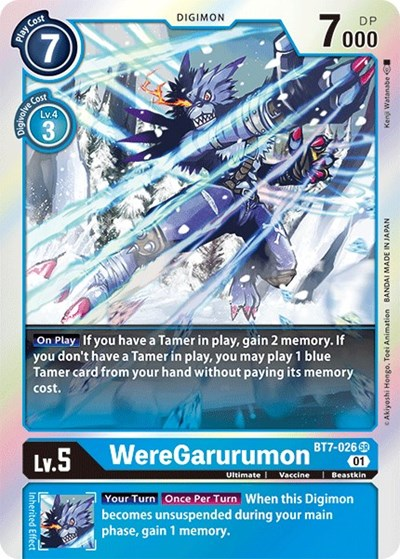 WereGarurumon Full hd image