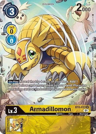 Armadillomon Crop image Wallpaper