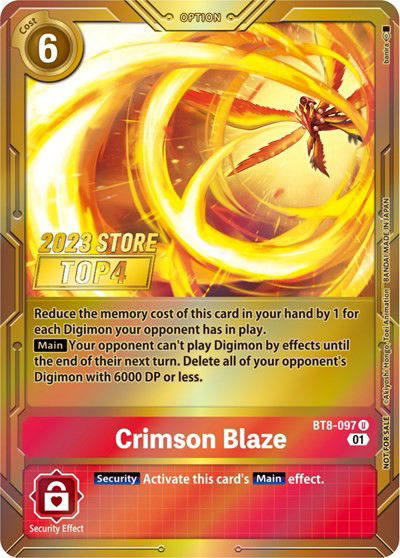 Crimson Blaze Crop image Wallpaper