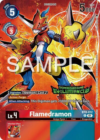 Flamedramon - BT8-012 Full hd image