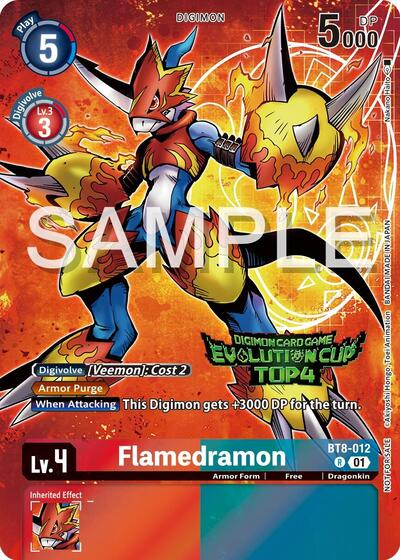 Flamedramon - BT8-012 Full hd image