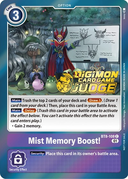 Mist Memory Boost!