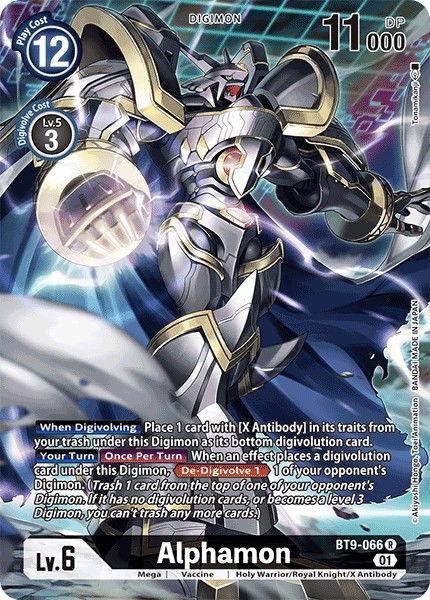 Alphamon BT9-066 Crop image Wallpaper