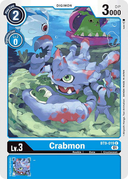 Crabmon BT9-019 Crop image Wallpaper