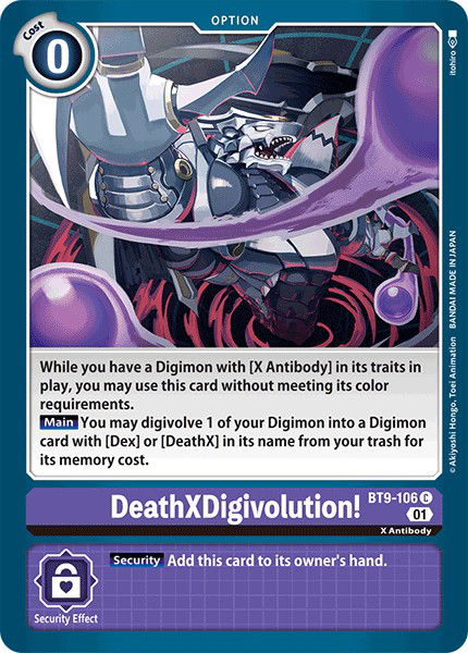 DeathXDigivolution! BT9-106 Crop image Wallpaper