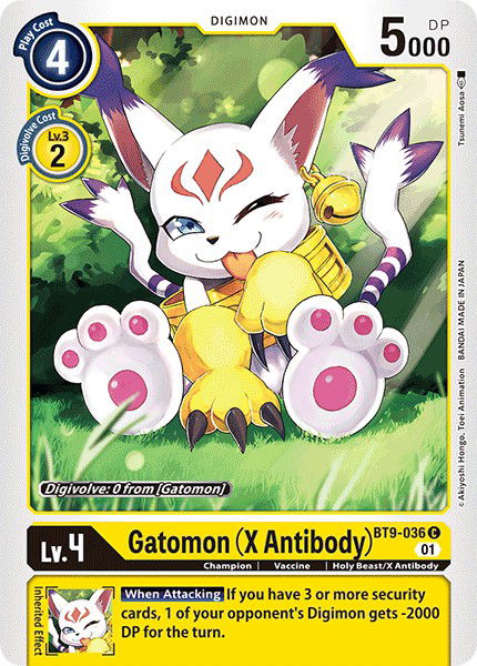 Gatomon (X Antibody) BT9-036 Crop image Wallpaper