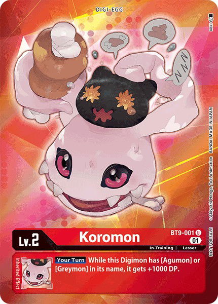 Koromon BT9-001 Crop image Wallpaper