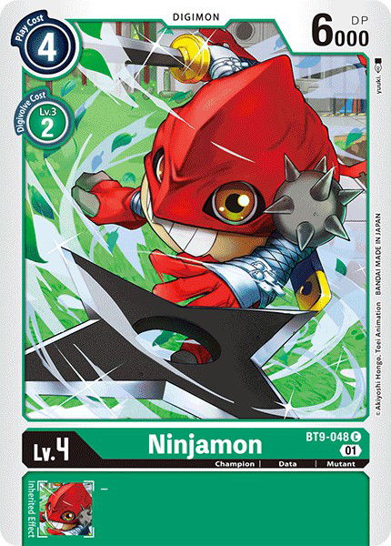 Ninjamon BT9-048 Crop image Wallpaper