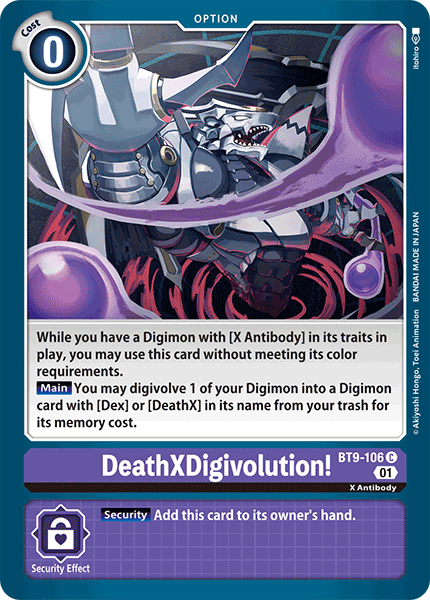 DeathXDigivolution! BT9-106 Full hd image