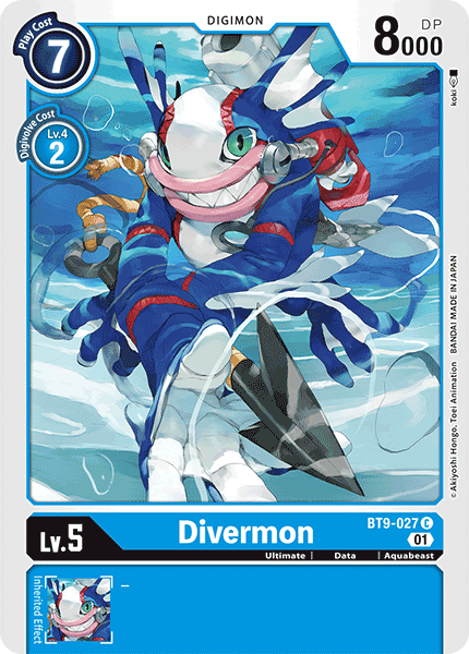 Divermon BT9-027 Full hd image