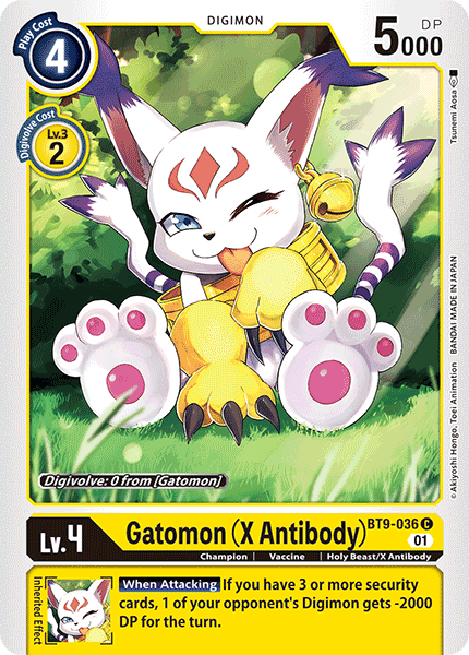 Gatomon (X Antibody) BT9-036 image