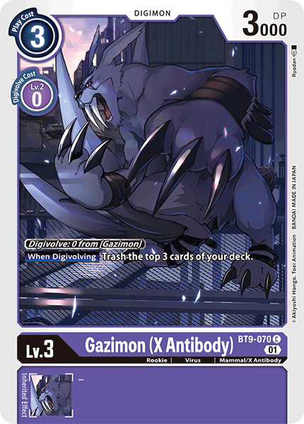 Gazimon (X Antibody) BT9-070 Full hd image