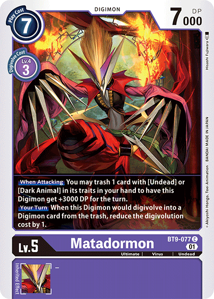 Matadormon BT9-077 Full hd image