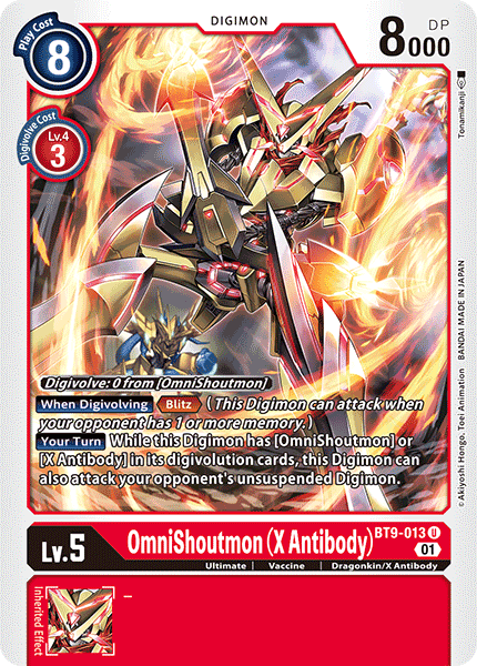 OmniShoutmon (X Antibody) BT9-013 Full hd image