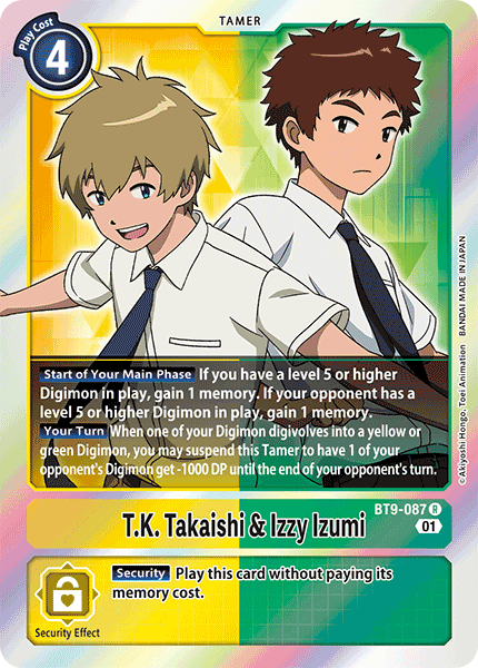 T.K. Takaishi & Izzy Izumi BT9-087 image