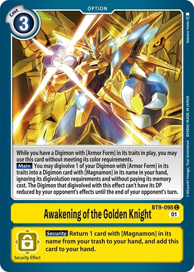 Awakening of the Golden Knight Full hd image