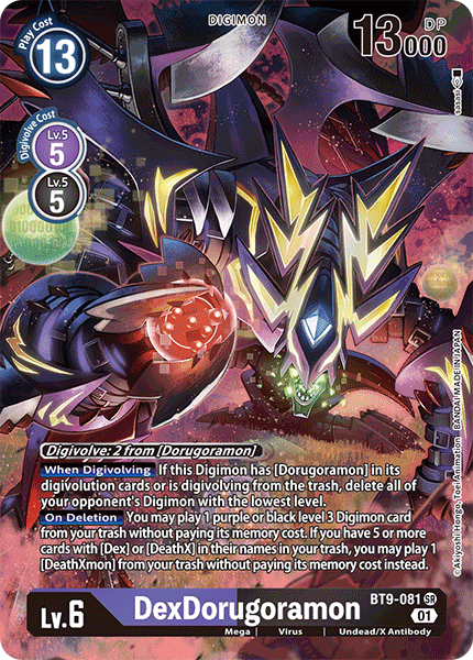 DexDorugoramon BT9-081 Full hd image