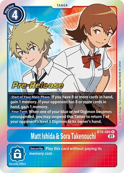 Matt Ishida & Sora Takenouchi image