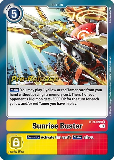 Sunrise Buster Full hd image