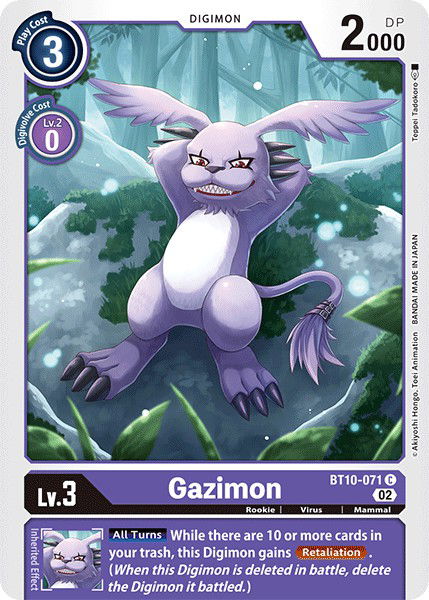 Gazimon BT10-071 Crop image Wallpaper