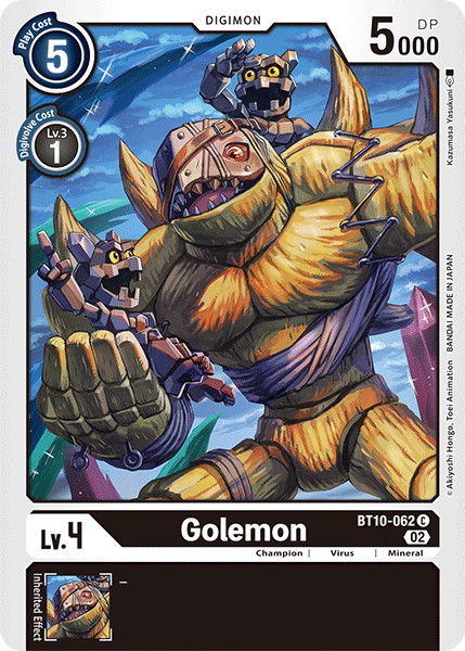 Golemon BT10-062 Crop image Wallpaper