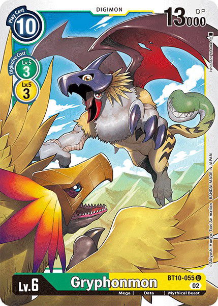 Gryphonmon BT10-055 Crop image Wallpaper