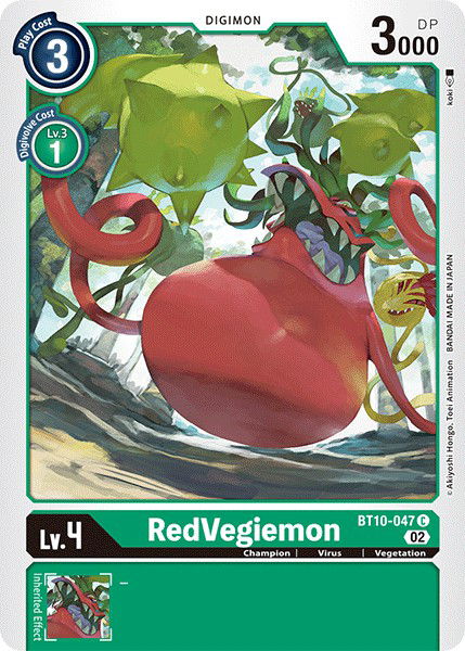 RedVegiemon BT10-047 Crop image Wallpaper