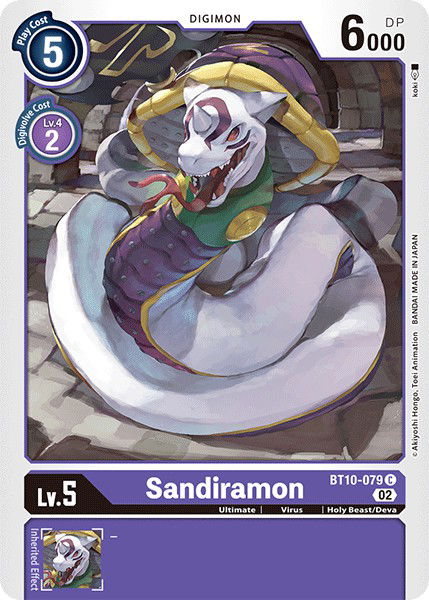 Sandiramon BT10-079 Crop image Wallpaper