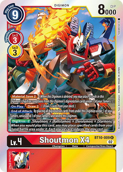 Shoutmon X4 BT10-009 Crop image Wallpaper