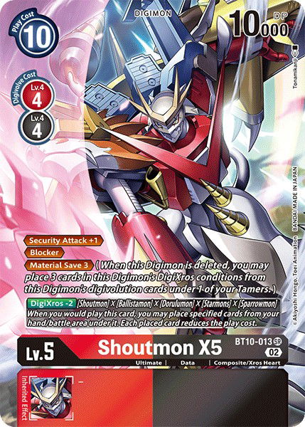 Shoutmon X5 BT10-013 Crop image Wallpaper