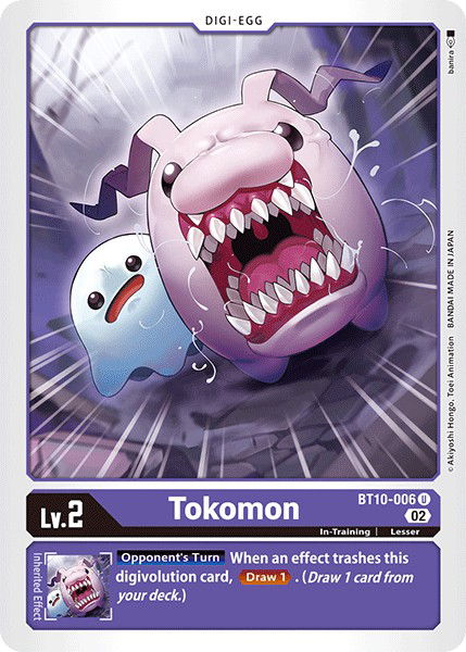 Tokomon BT10-006 Crop image Wallpaper