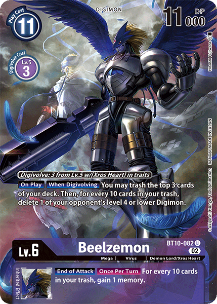 Beelzemon BT10-082 Full hd image