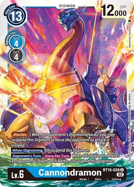 Cannondramon BT10-028 Full hd image