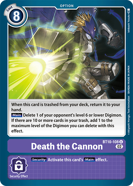 Death the Cannon BT10-108 Full hd image