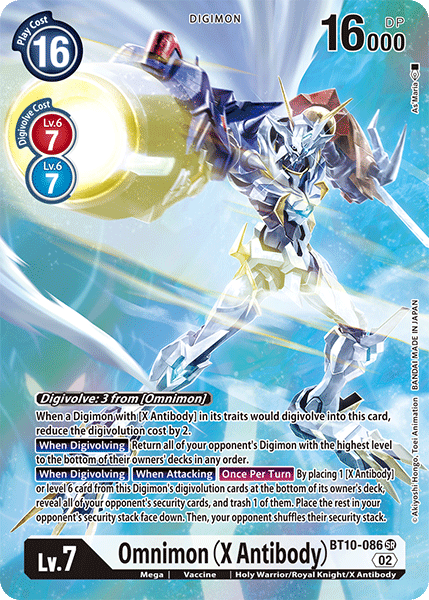 Omnimon (X Antibody) BT10-086 Full hd image