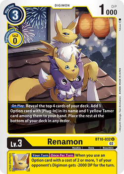 Renamon BT10-032