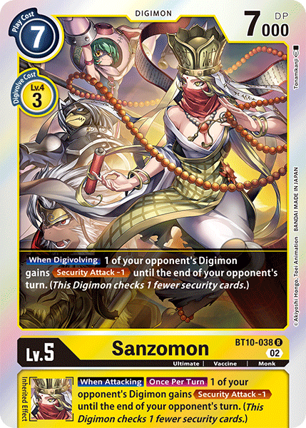 Sanzomon BT10-038 Full hd image