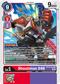 Shoutmon X4B BT10-012