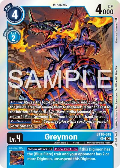 Greymon - BT10-019 Full hd image